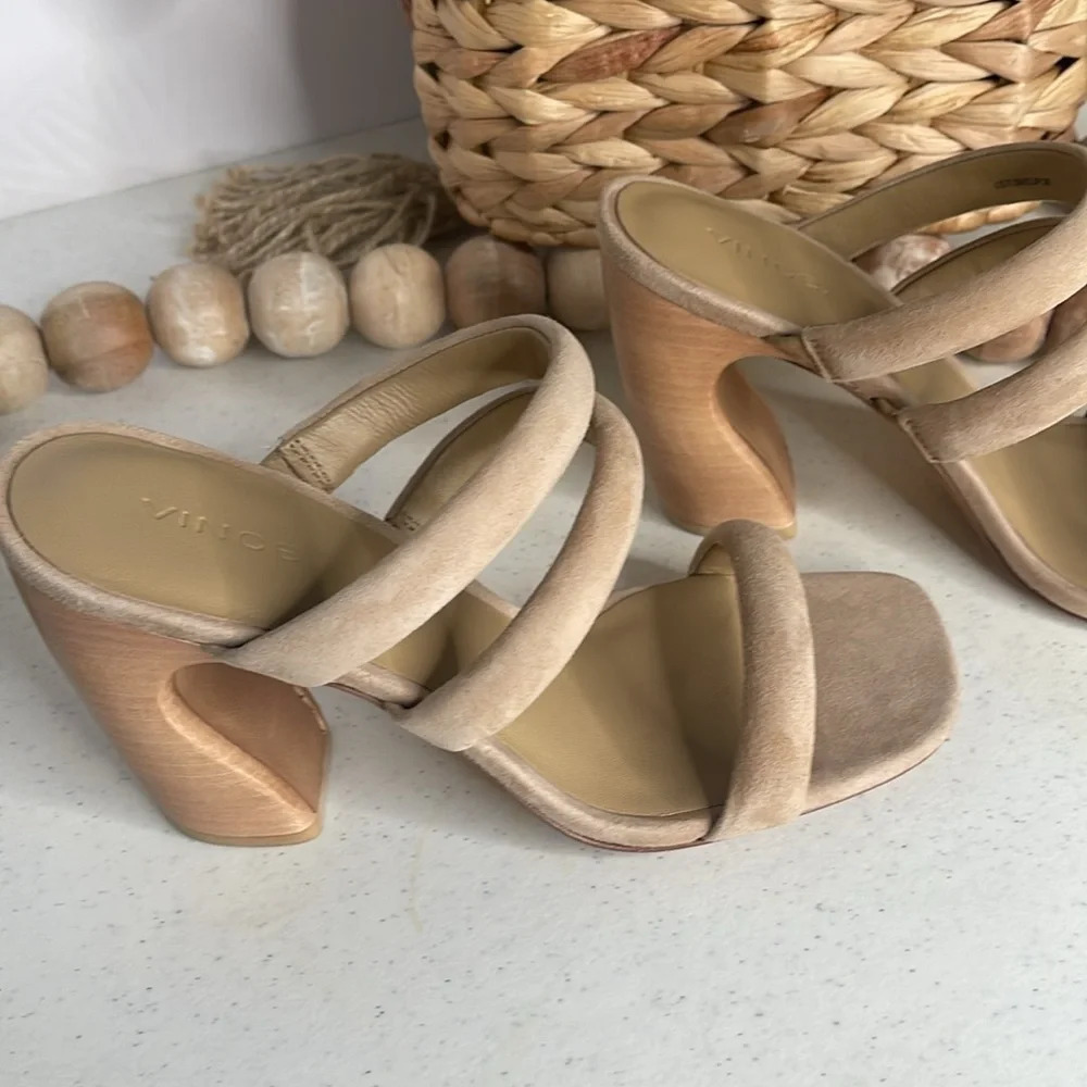 Vince
Women's Dara Slip On Strappy High Heel Sandals Sz 7.5 - Picture 9 of 13